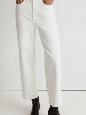 Madewell Perfect Vintage Wide-Leg Crop Jeans